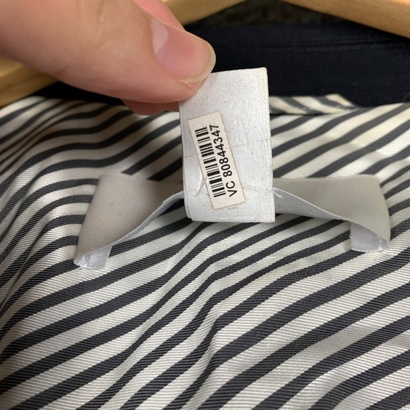 Hugo Boss Jocala Blazer Women's 10 Midnight Double Breasted Wool Blend Jacket - Picture 10 of 13